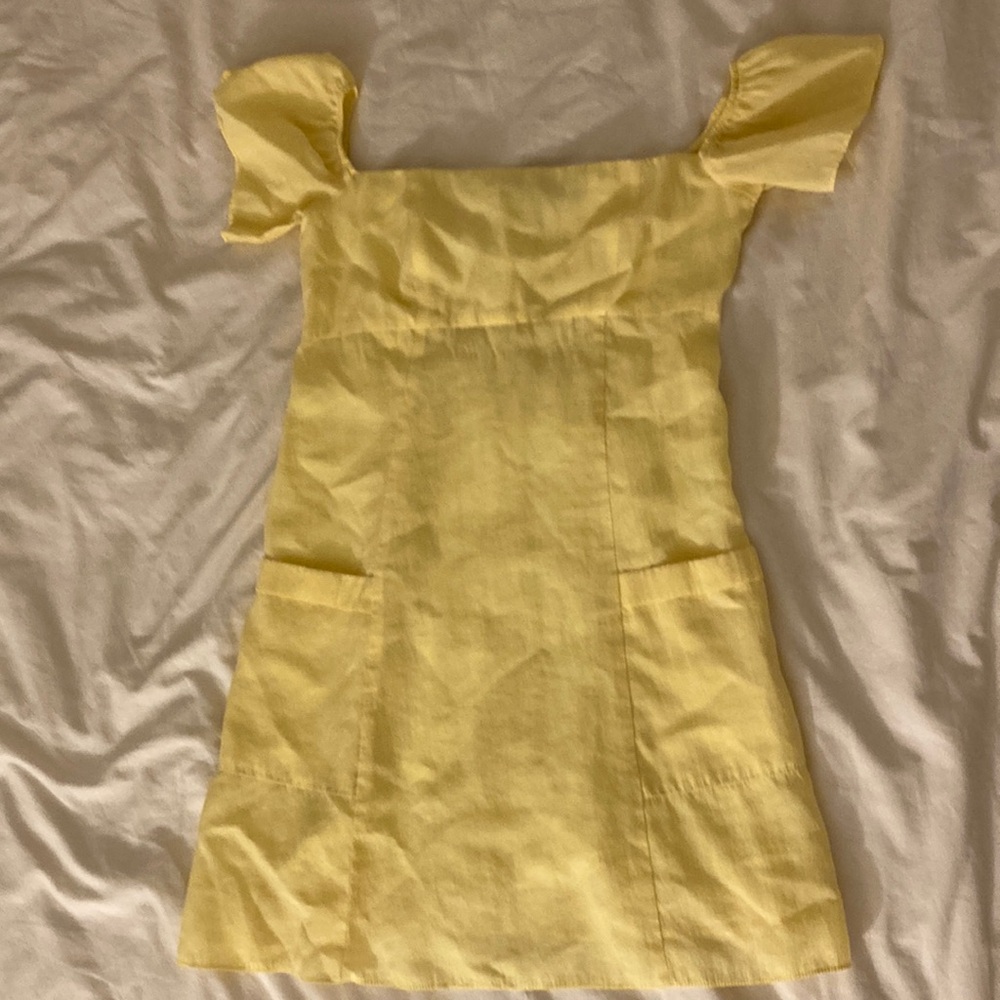 Butter yellow sundress